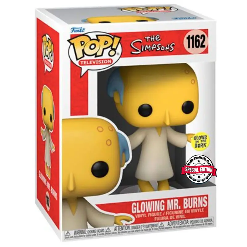 Funko POP figura Simpsons Glowing Mr. Burns Exkluzív termékfotó