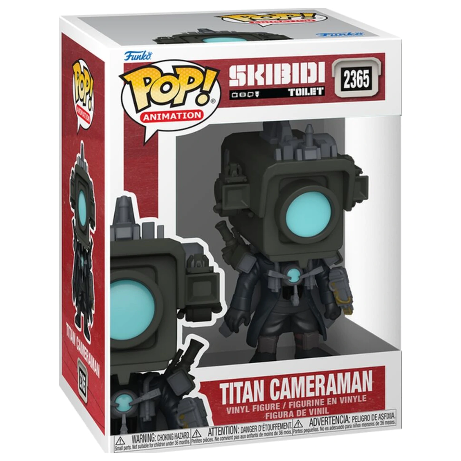 Funko POP figura Skibidi Toilet Titan Cameraman termékfotó