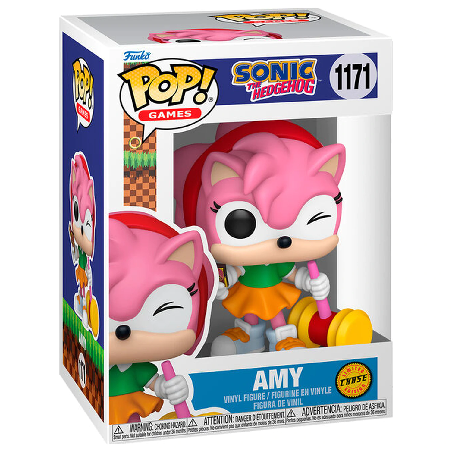 Funko POP figura Sonic The Hedgehog Amy Chase termékfotó