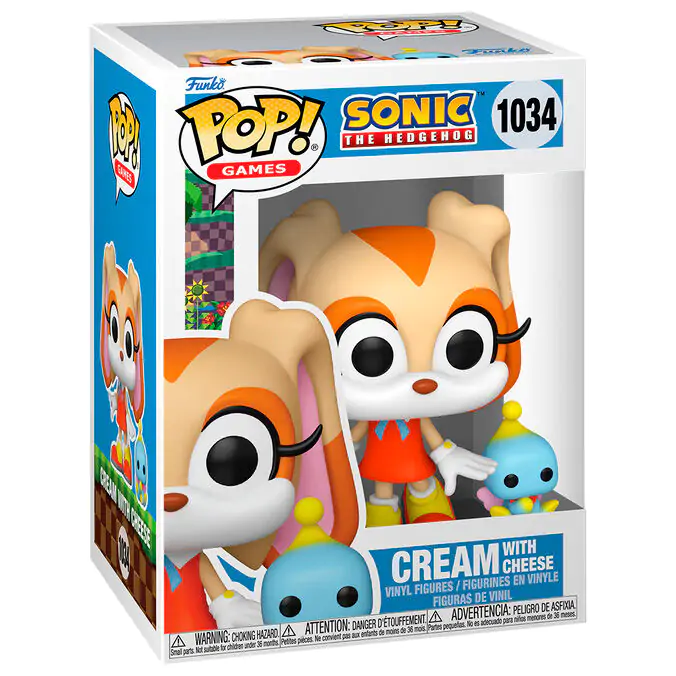 Funko POP figura Sonic The Hedgehog Cream with Cheese termékfotó