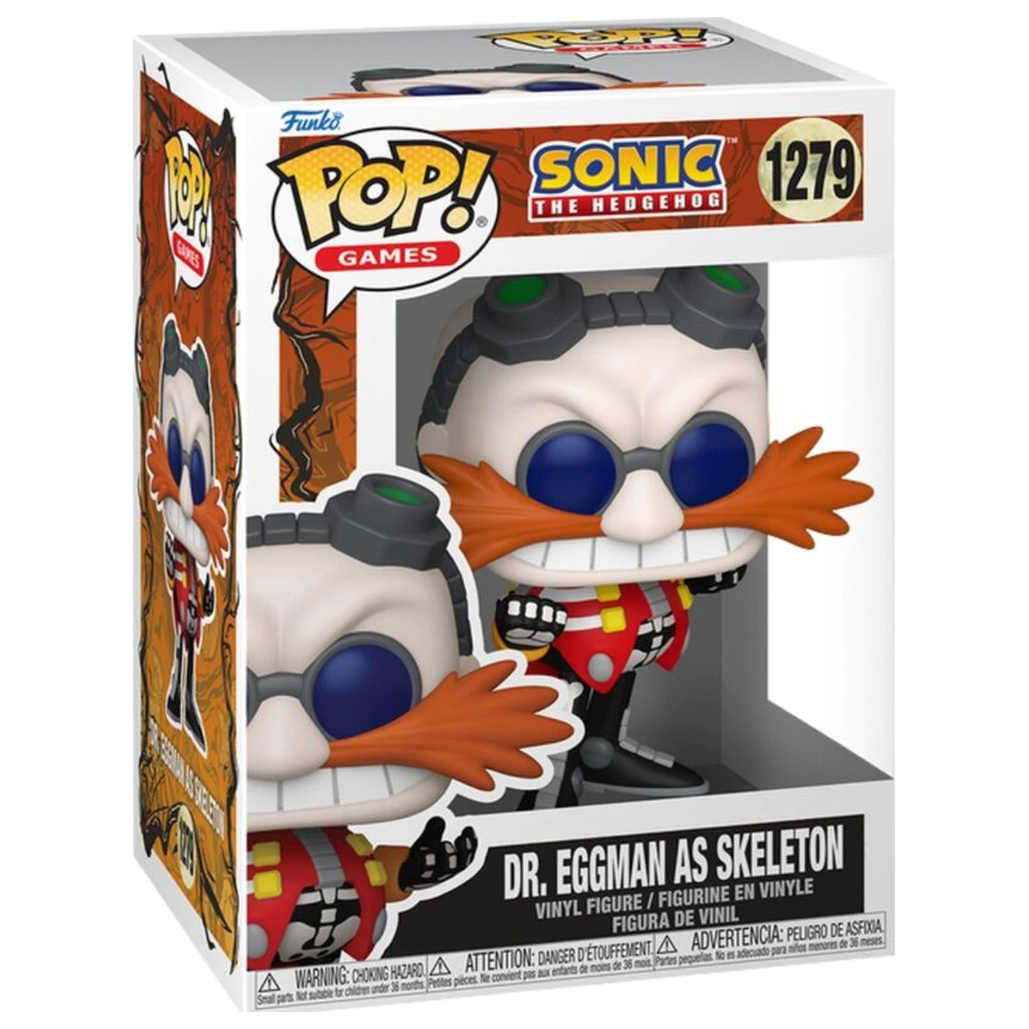 Funko POP figura Sonic The Hedgehog Dr. Eggman as Skeleton termékfotó