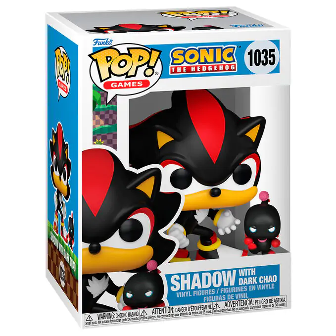 Funko POP figura Sonic The Hedgehog Shadow with Dark Chao termékfotó