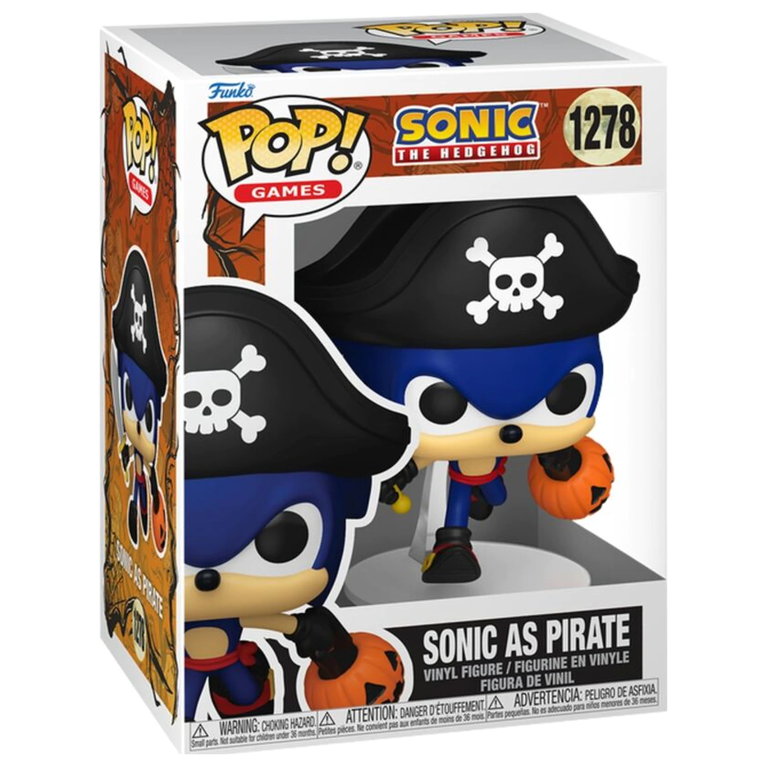 Funko POP figura Sonic The Hedgehog Sonic as Pirate termékfotó