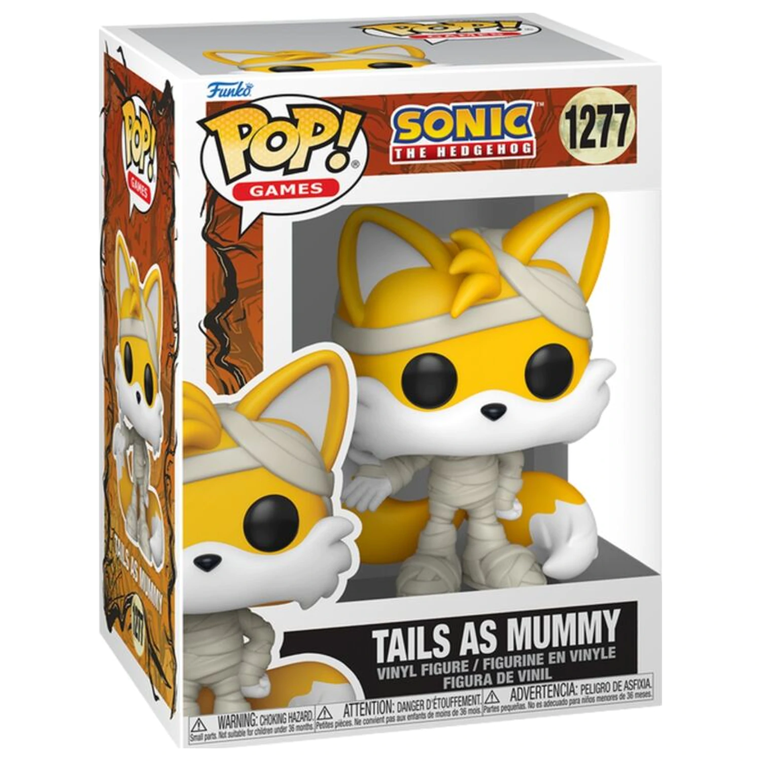 Funko POP figura Sonic The Hedgehog Tails as Mummy termékfotó