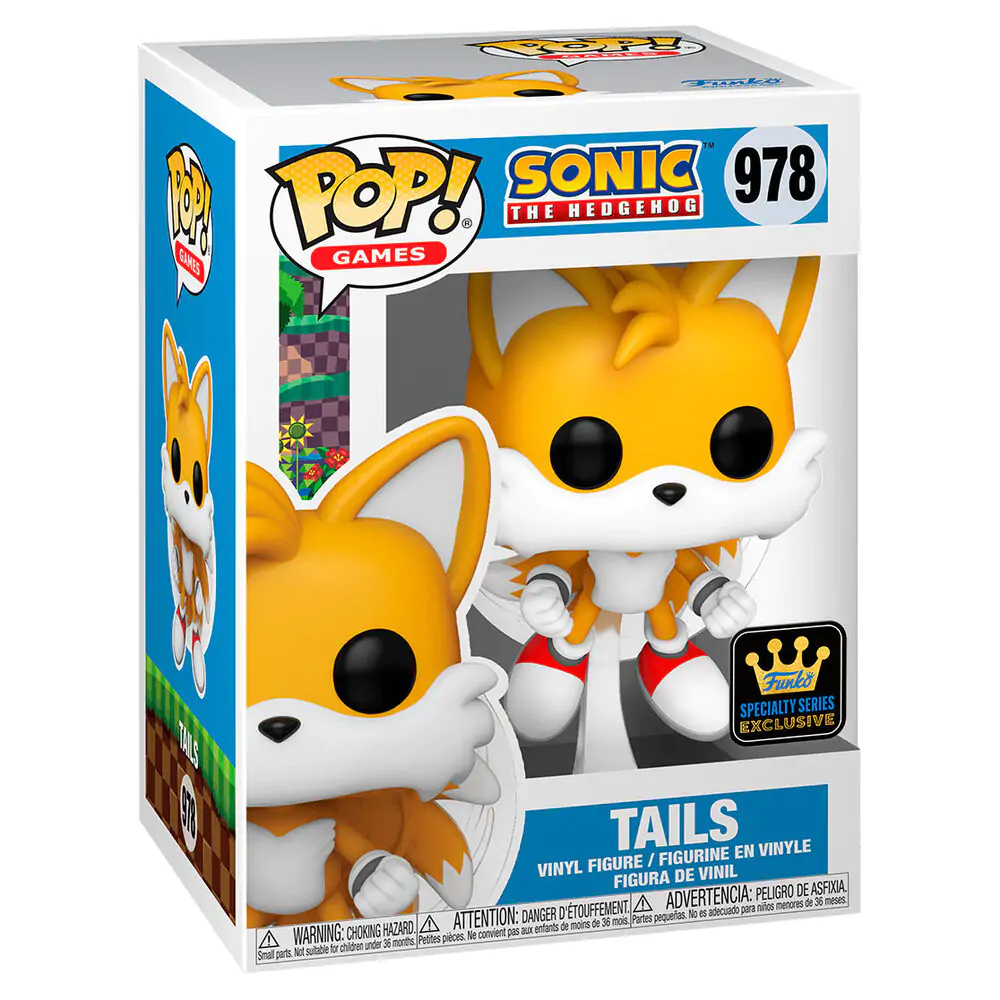 Funko POP figura Sonic The Hedgehog Tails Exkluzív termékfotó