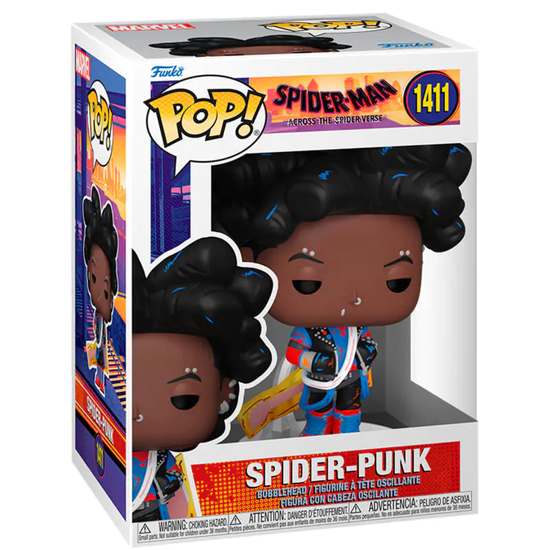 Funko POP figura Spider-Man Across the Spider-Verse Spider-Punk termékfotó