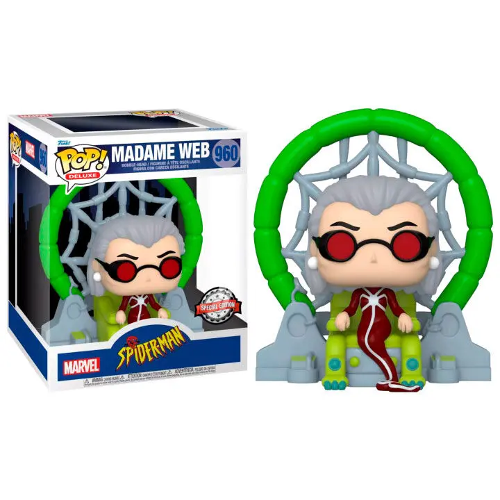 Funko POP figura Spider-Man Madame Web Exkluzív termékfotó