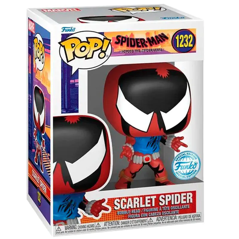 Funko POP figura Spiderman Scarlet Spider Exkluzív termékfotó