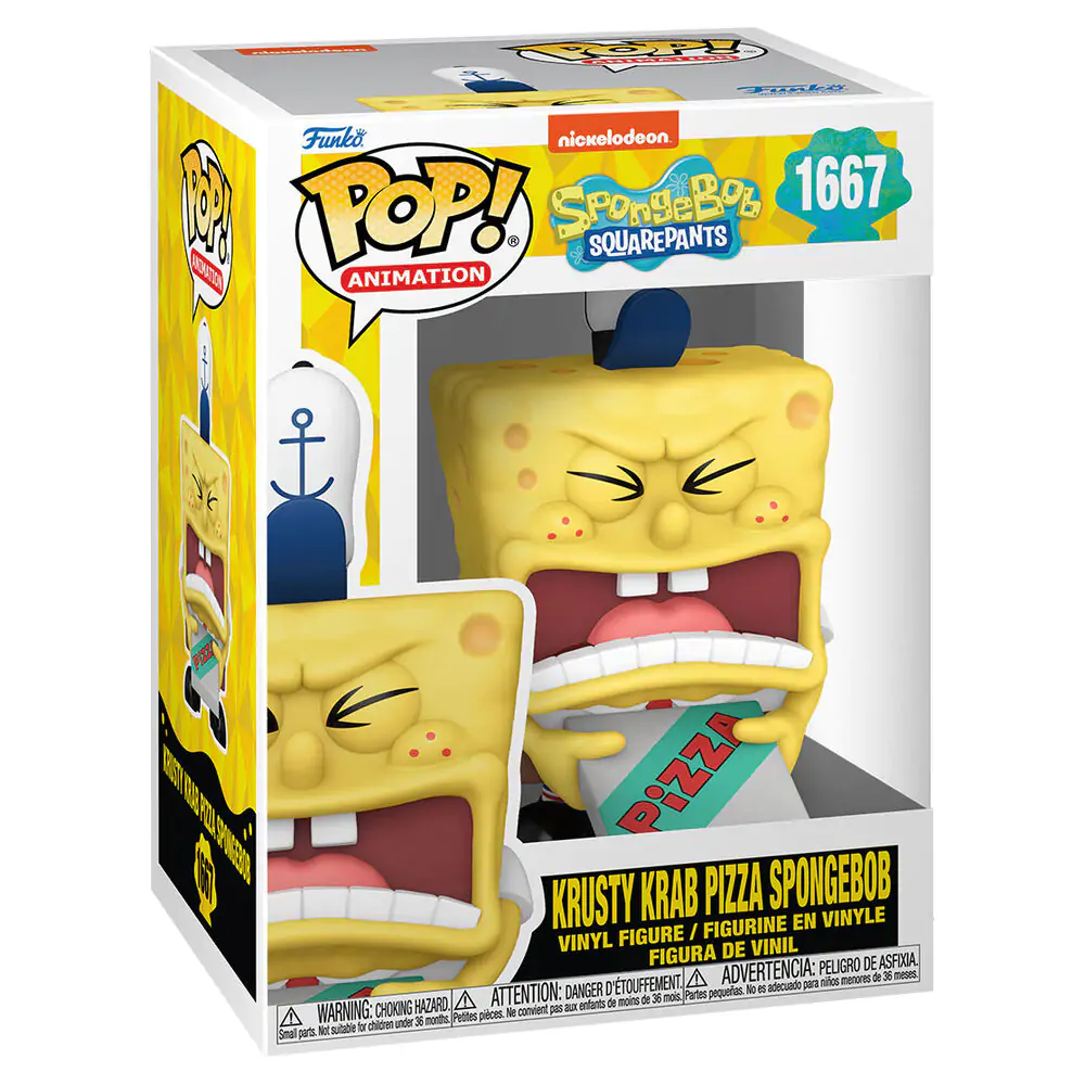 Funko POP Figur Sponge Bob Krusty Krab Pizza Spongebob termékfotó