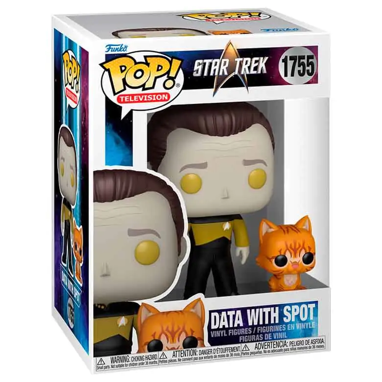 Funko POP figura Star Trek Data with Spot termékfotó