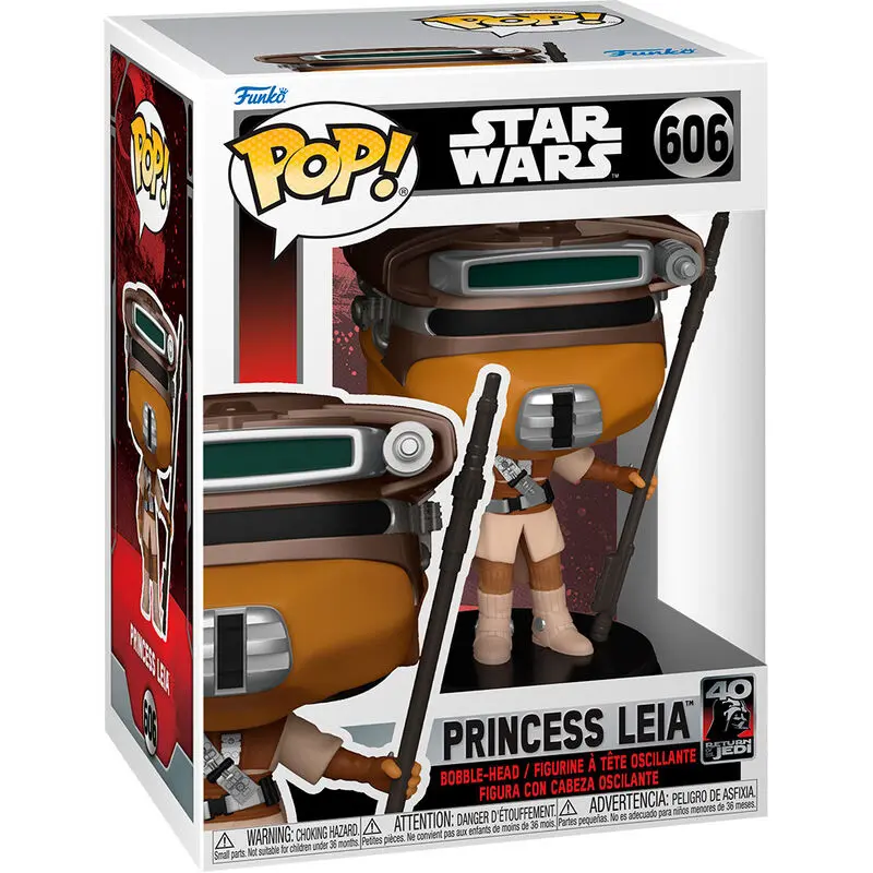 Funko POP figura Star Wars 40th Princess Leia termékfotó