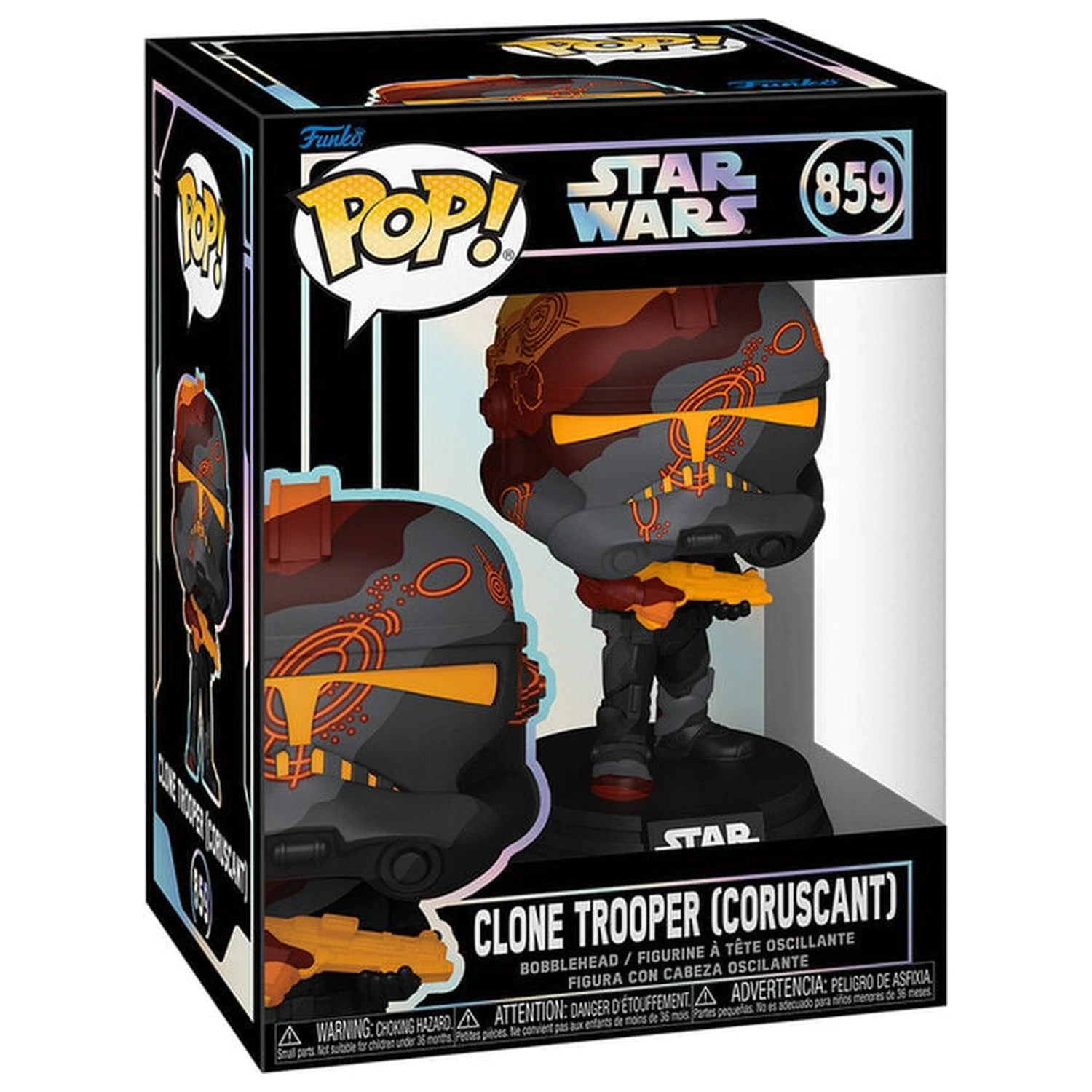 Funko POP figura Star Wars Clone Trooper Coruscant termékfotó