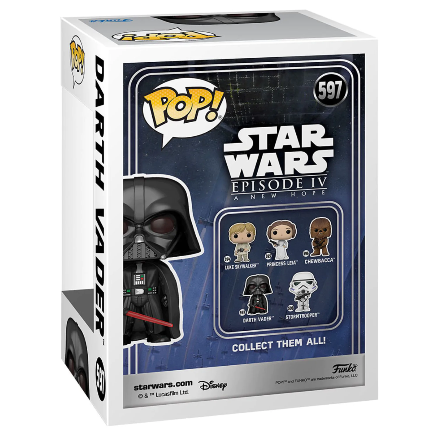 Funko POP figura Star Wars Darth Vader termékfotó