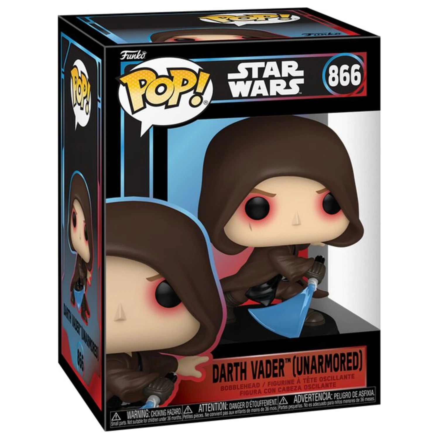 Funko POP figura Star Wars Darth Vader Unarmored termékfotó