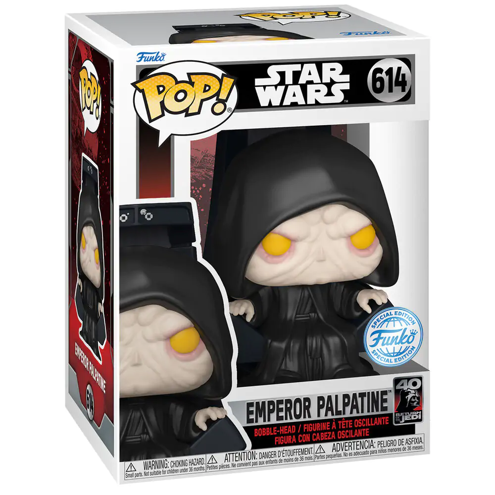 Funko POP Figur Star Wars Emperor Palpatine Exclusive termékfotó