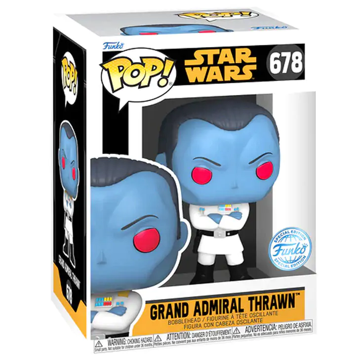 Funko POP figura Star Wars Grand Admiral Thrawn Exkluzív termékfotó