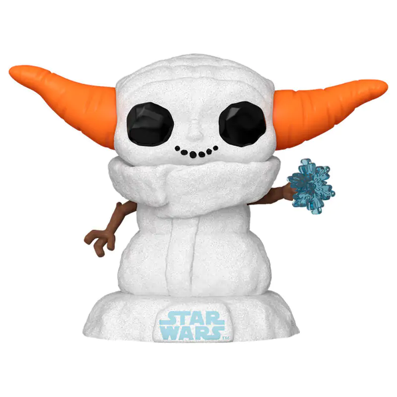 Funko POP figura Star Wars Grogu Snowman termékfotó