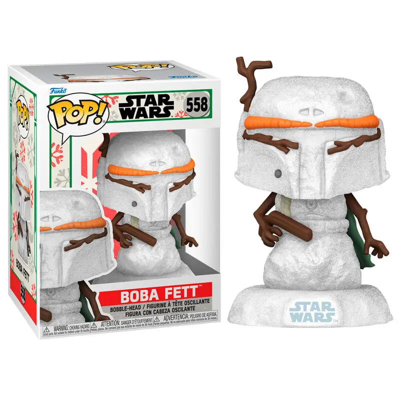 Funko POP figura Star Wars Holiday Boba Fett termékfotó