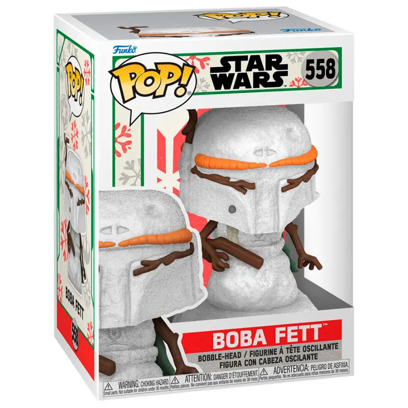 Funko POP figura Star Wars Holiday Boba Fett termékfotó
