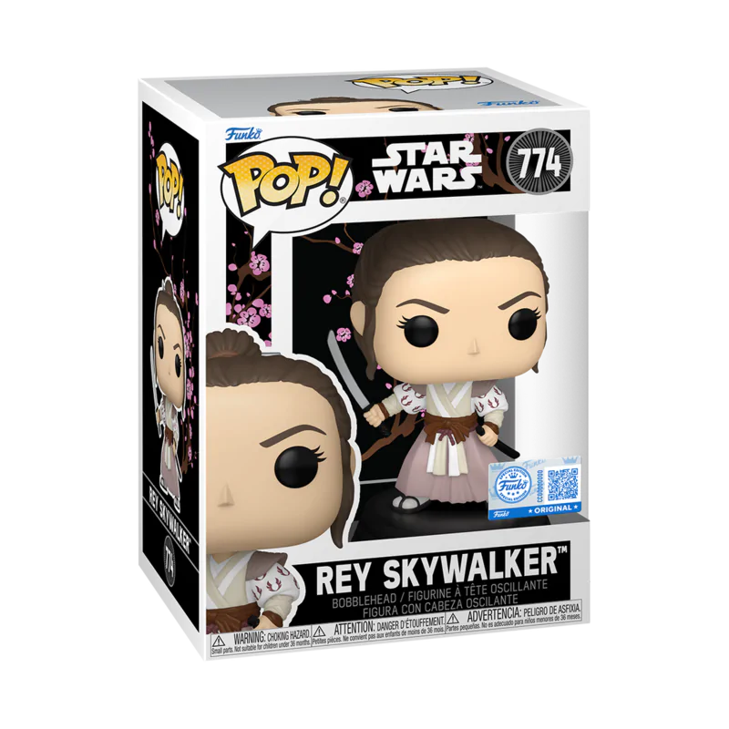 Funko POP figura Star Wars Impressions Rey Exkluzív termékfotó
