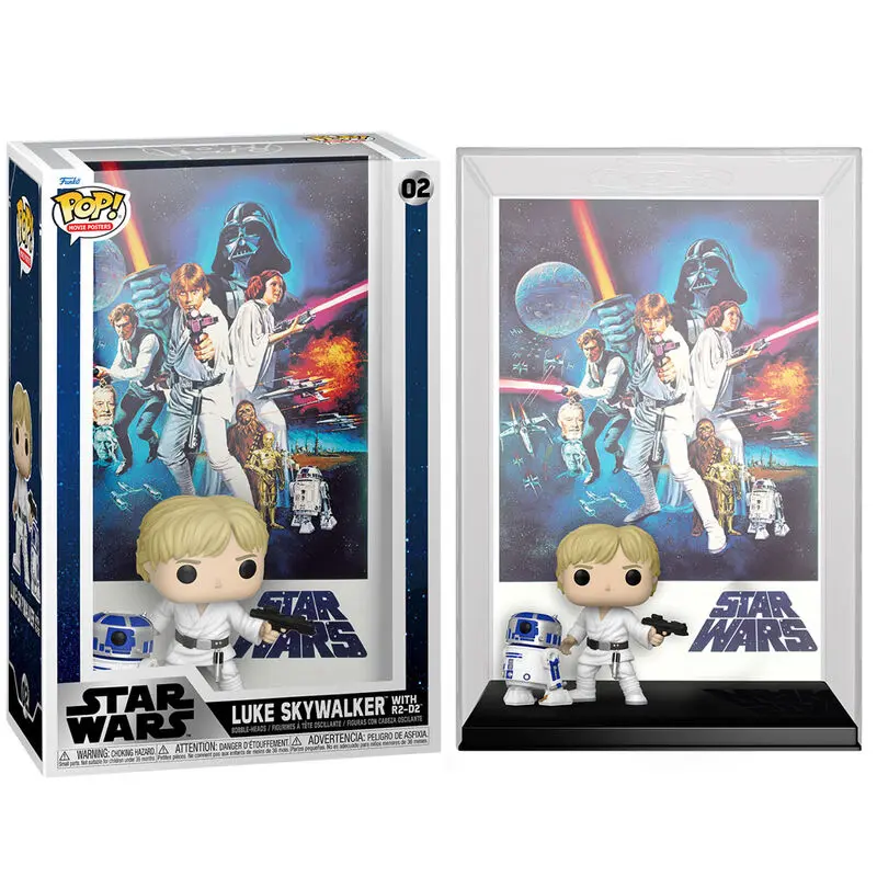 Funko POP figura Star Wars Luke Skywalker R2-D2 termékfotó