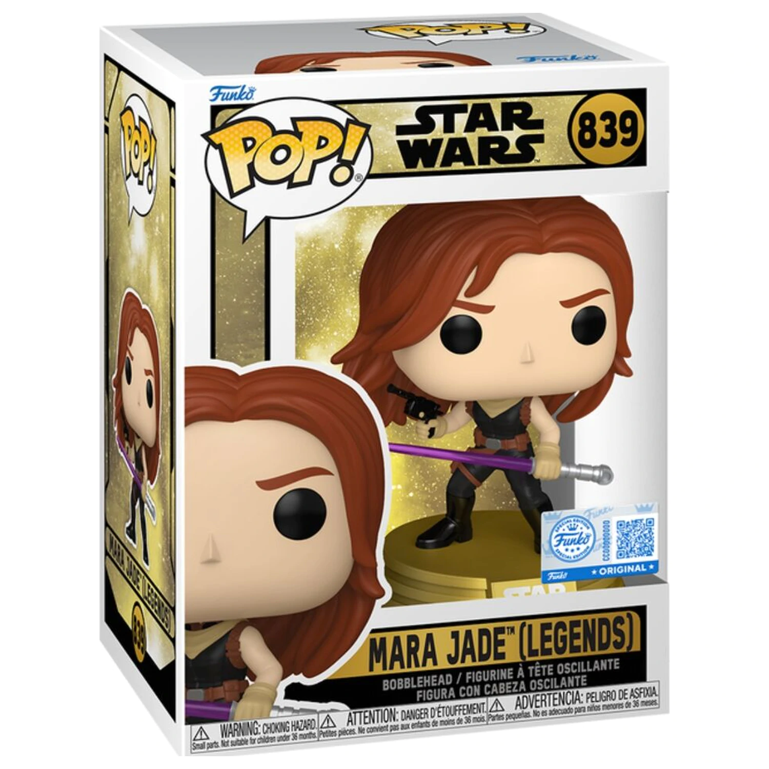 Funko POP figura Star Wars Mara Jade Legends Exkluzív termékfotó