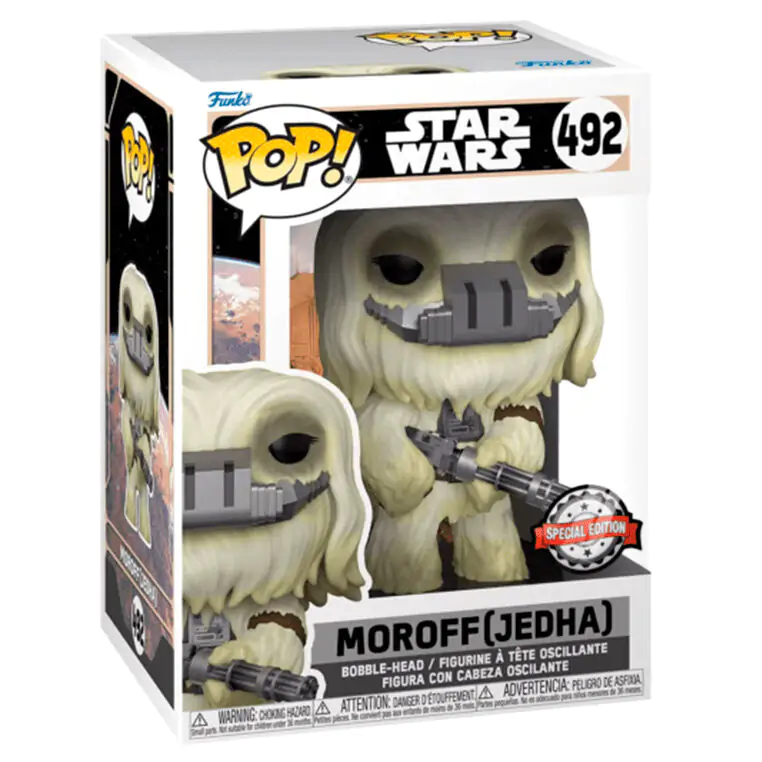 Funko POP figura Star Wars Moroff Jedha Exkluzív termékfotó