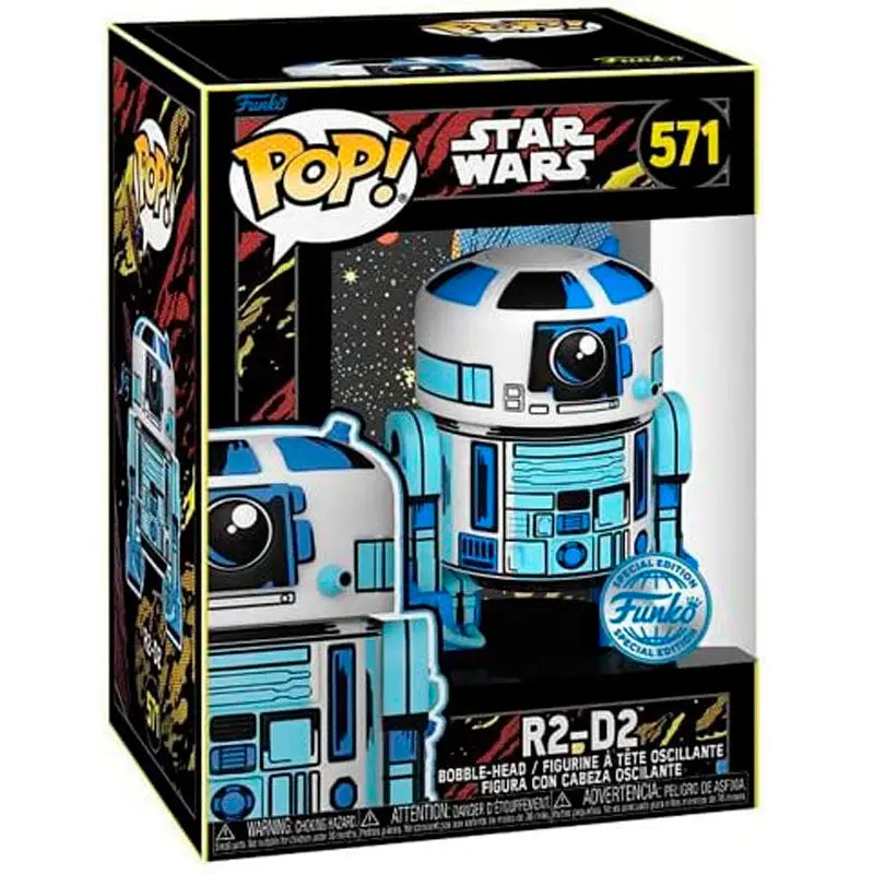 Funko POP figura Star Wars R2-D2 Exkluzív termékfotó