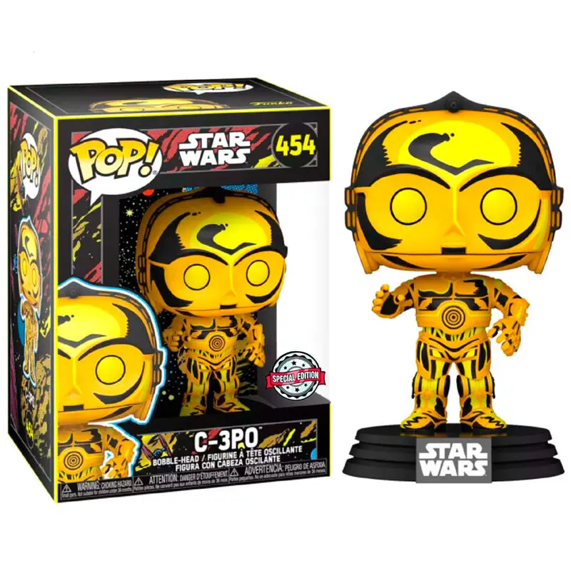 Funko POP figura Star Wars Retro Series C-3PO Exkluzív termékfotó