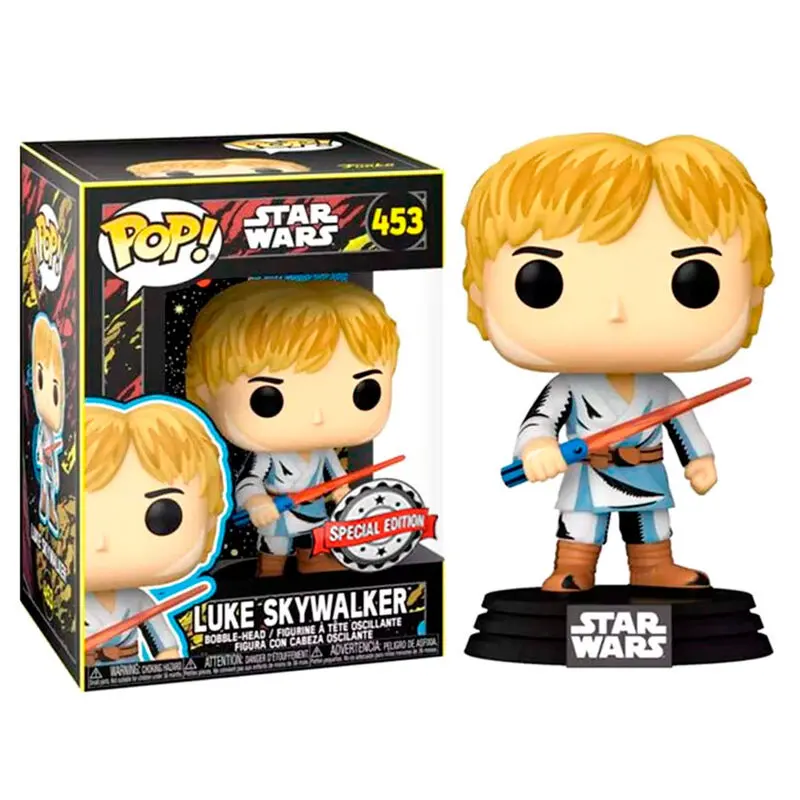 Funko POP figura Star Wars Retro Series Luke Skywalker Exkluzív termékfotó