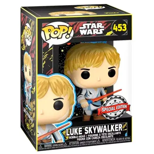 Funko POP figura Star Wars Retro Series Luke Skywalker Exkluzív termékfotó