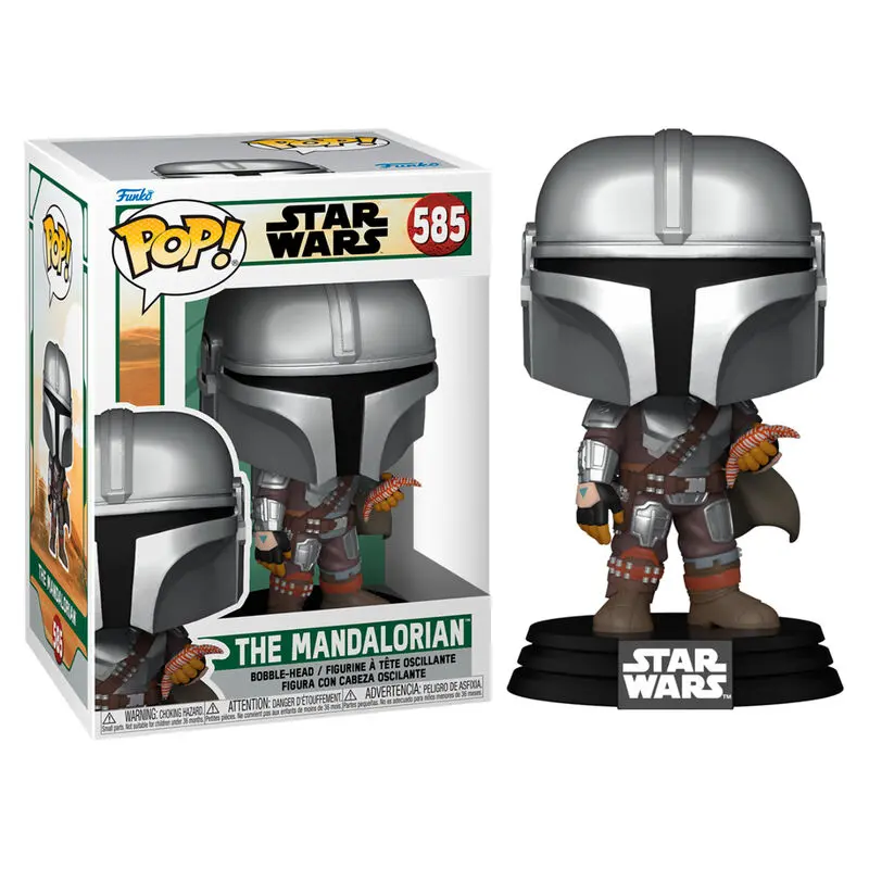 Star Wars The Book of Boba Fett POP! TV Vinyl Figure Mando w/pouch 9 cm termékfotó