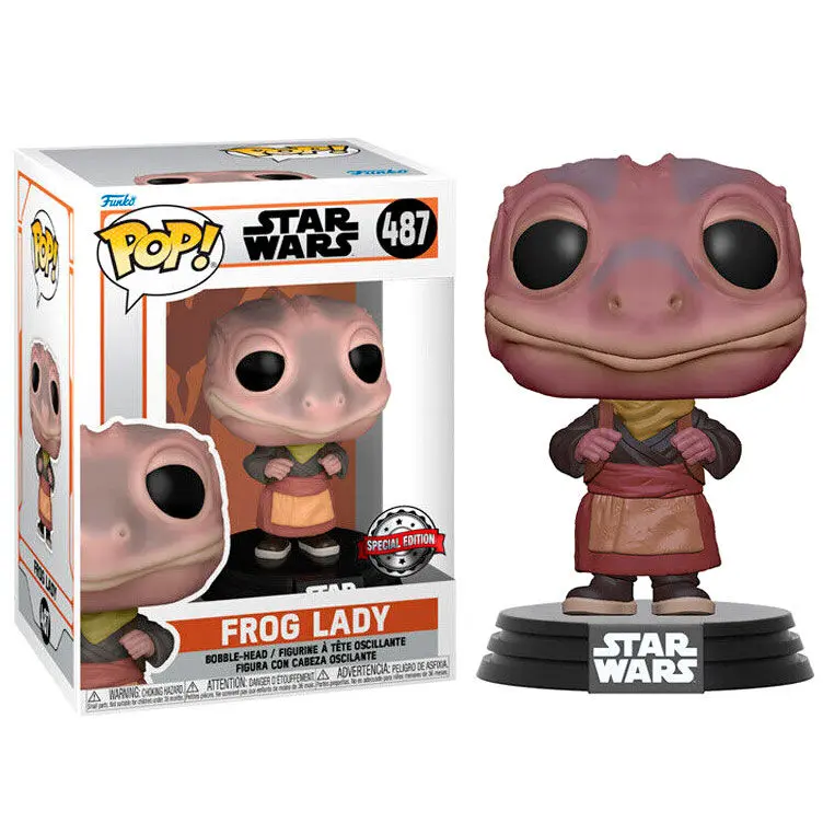 Star Wars The Mandalorian POP! Vinyl Figure Frog Lady 9 cm termékfotó