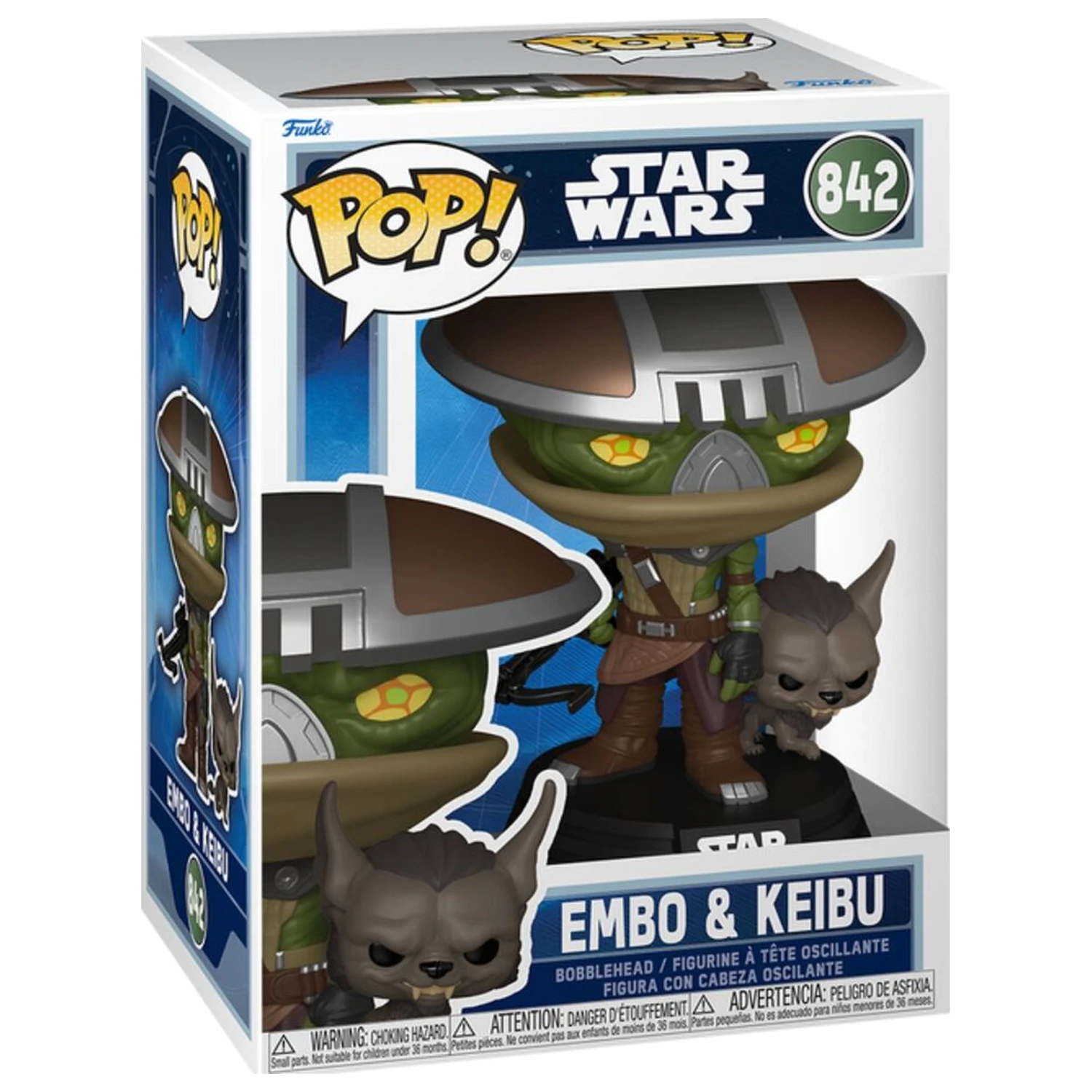Funko POP figura Star Wars: The Mandalorian & Grogu - Embo & Keibu termékfotó