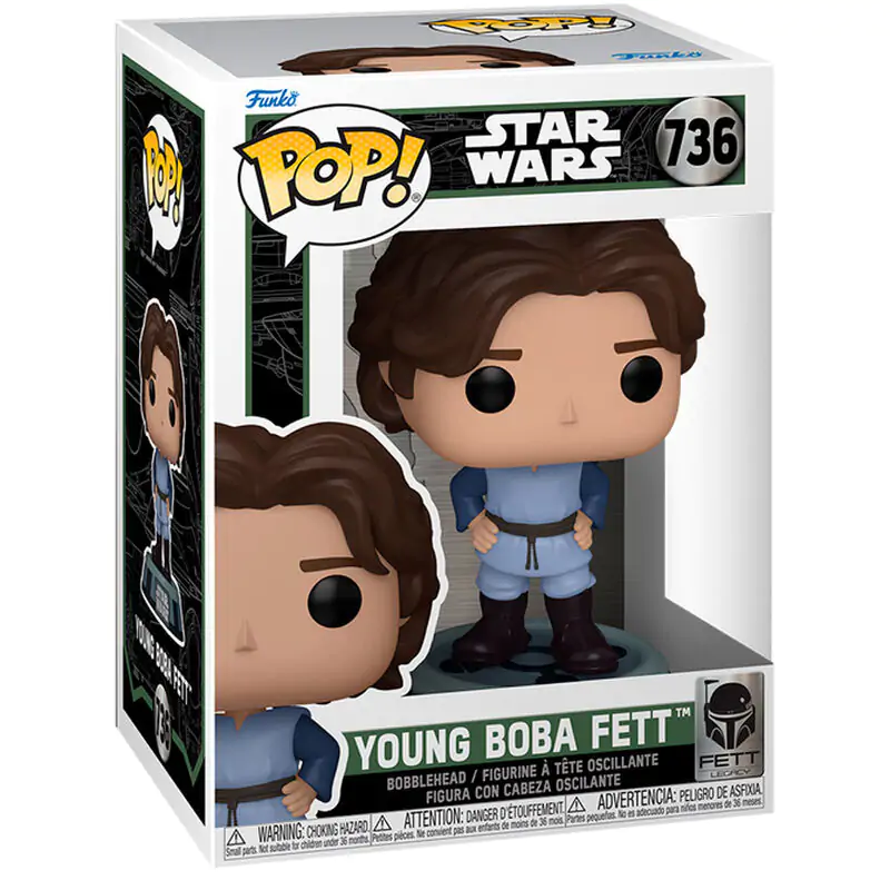 Funko POP figura Star Wars Young Boba Fett termékfotó