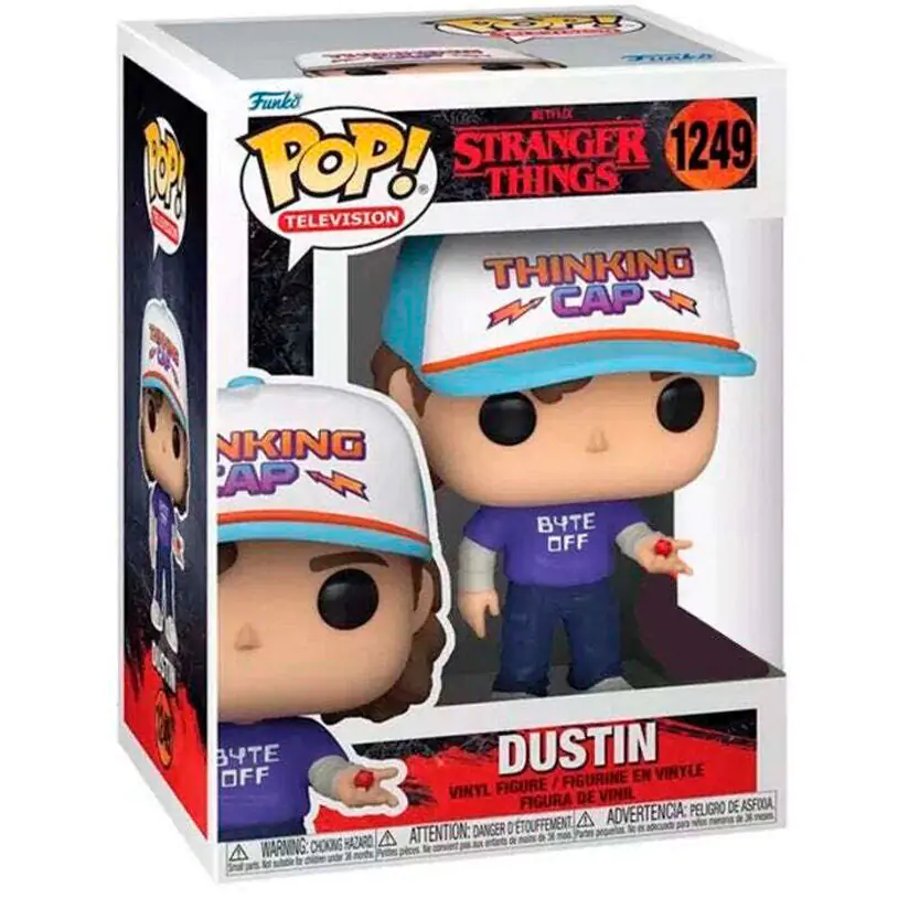 Funko POP figura Stranger Things Dustin Exkluzív termékfotó