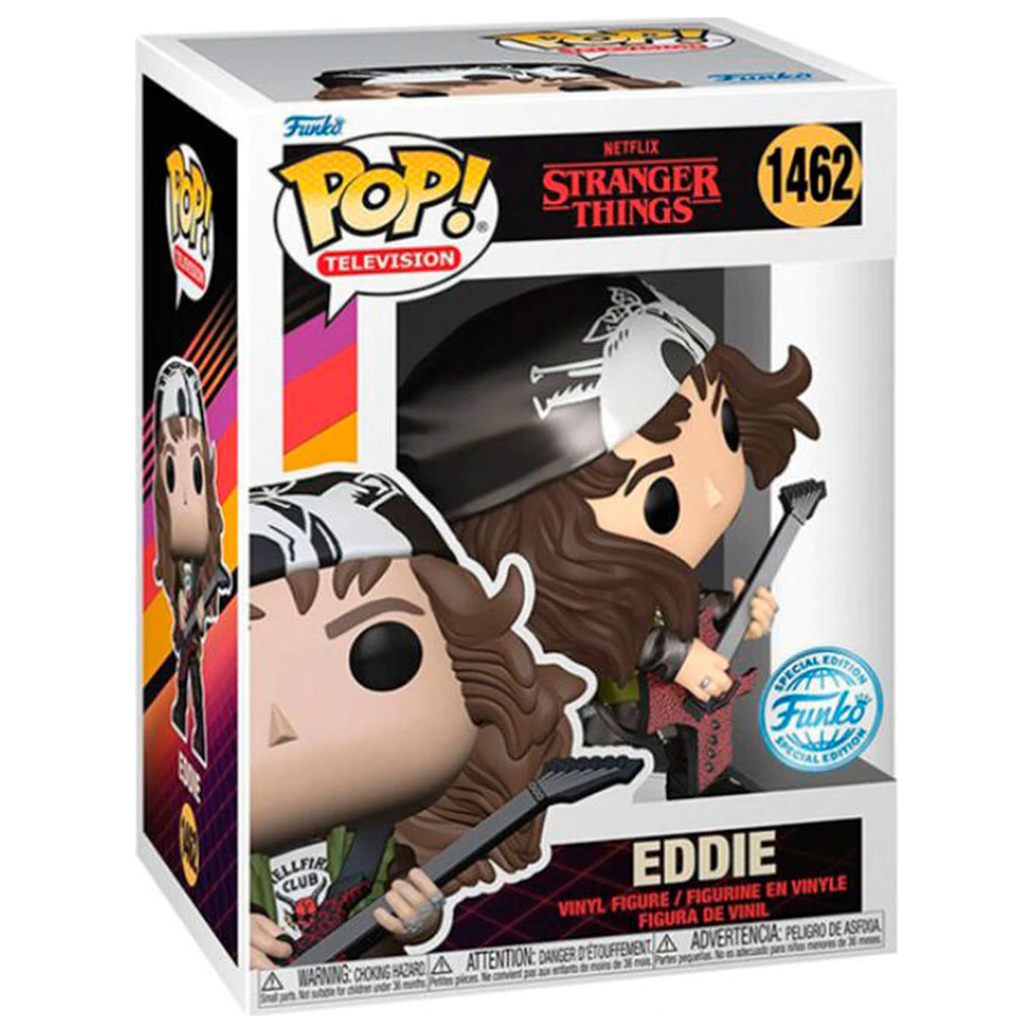 Funko POP figura Stranger Things Eddie Exkluzív termékfotó