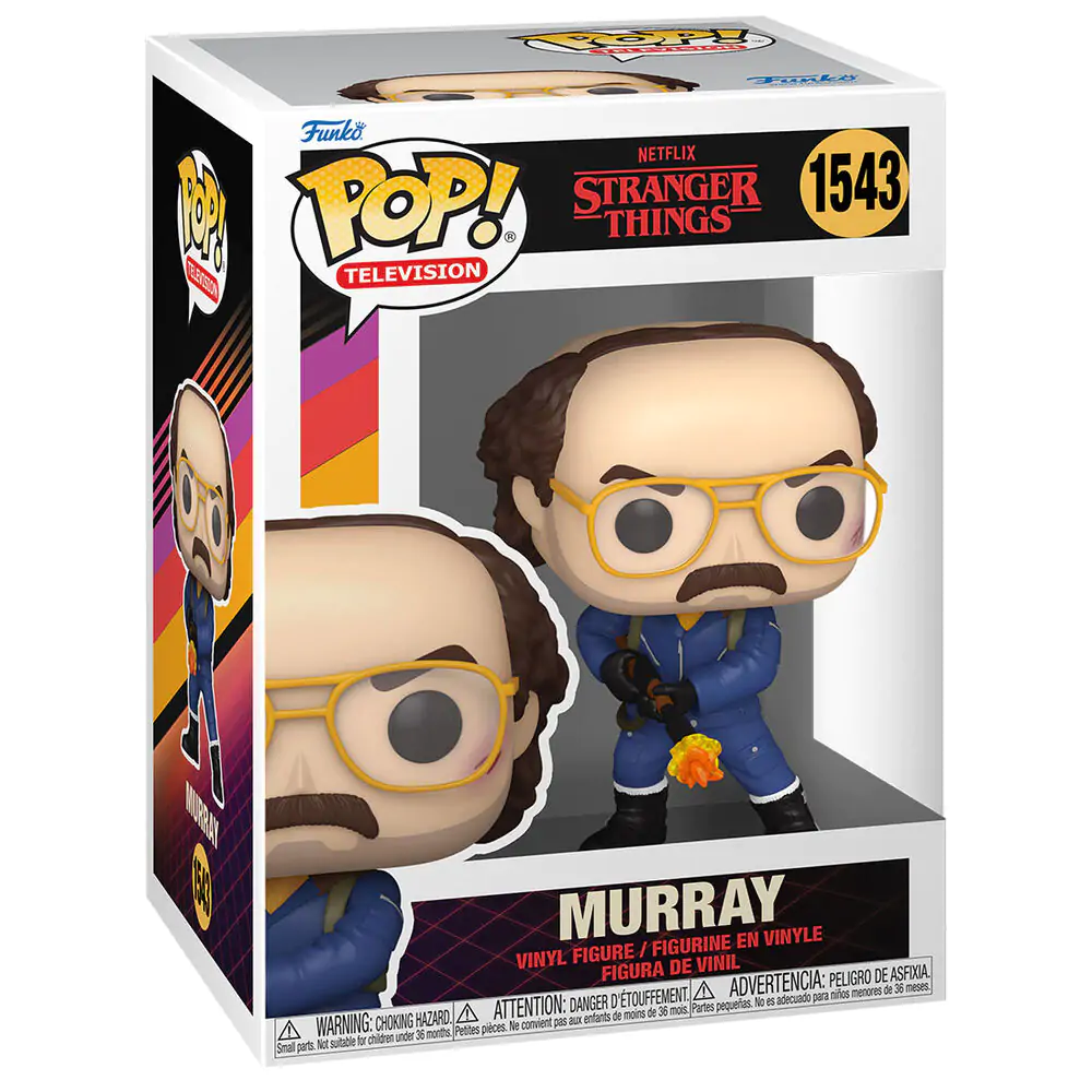 Funko POP figura Stranger Things Murray termékfotó