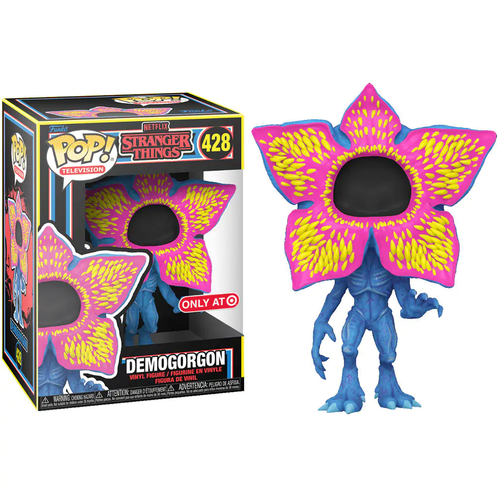 POP figure Stranger Things Open Face Demogorgon Black Light Exclusive termékfotó