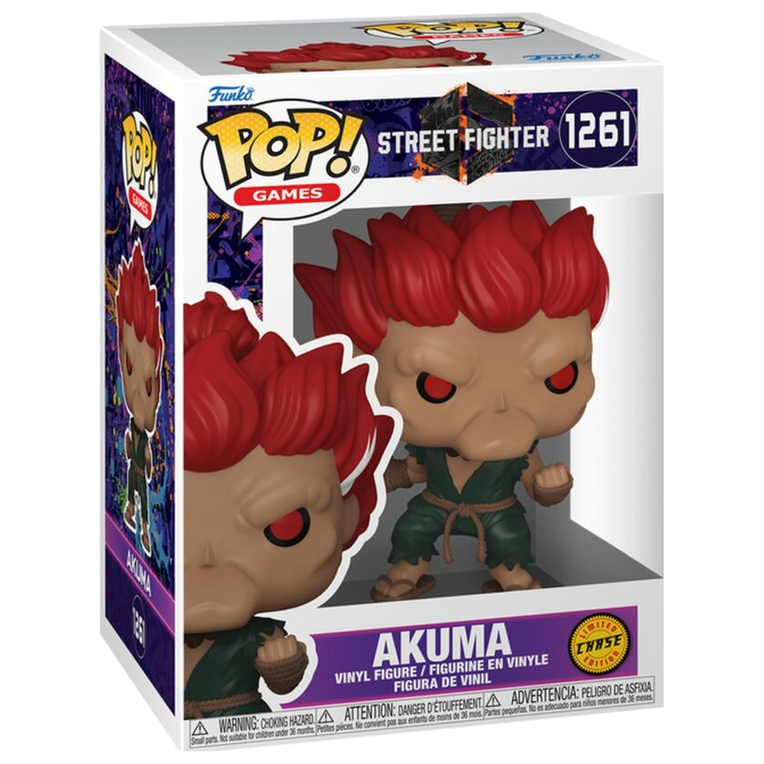 Funko POP figura Street Fighter Akuma Chase termékfotó