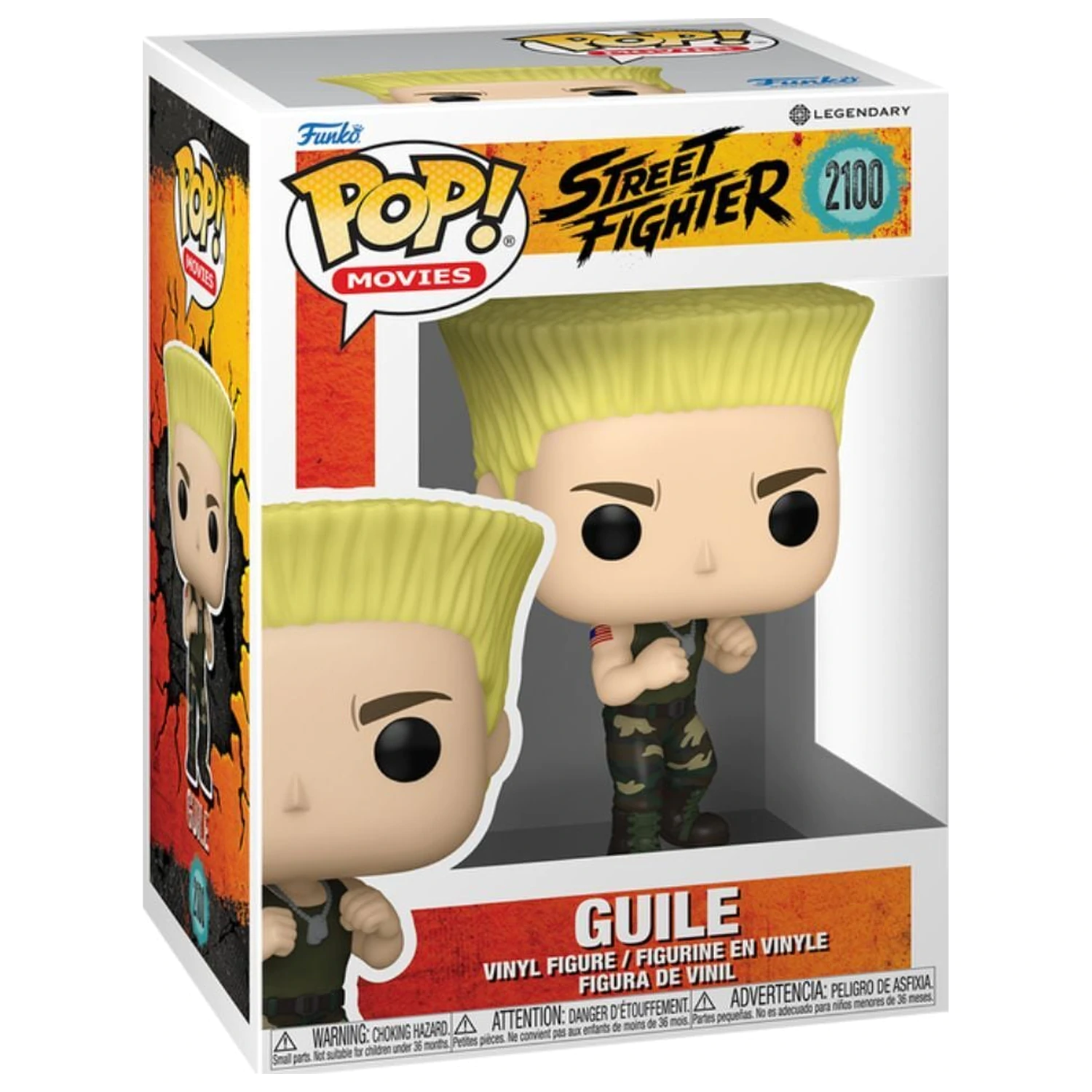Funko POP figura Street Fighter Guile termékfotó
