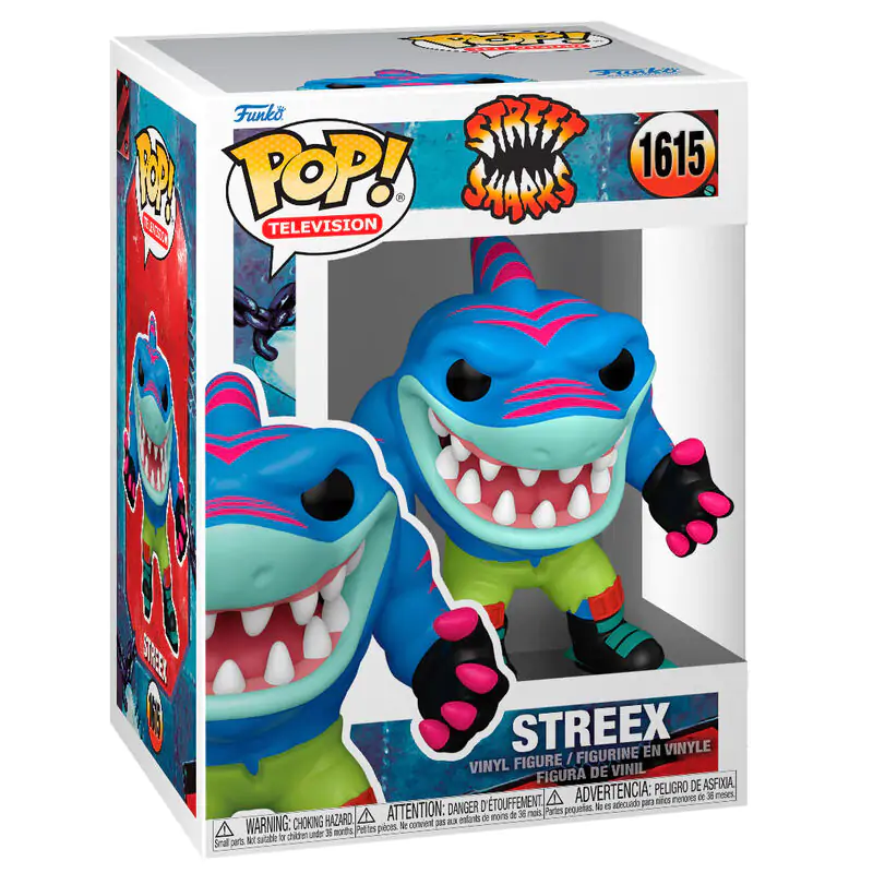 Funko POP figura Street Sharks Streex termékfotó