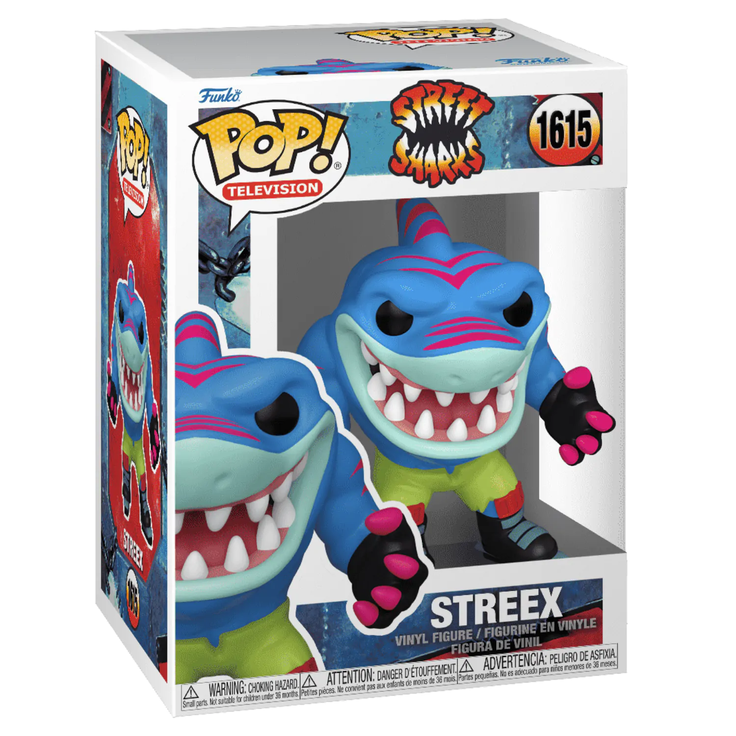 Funko POP figura Street Sharks Streex termékfotó
