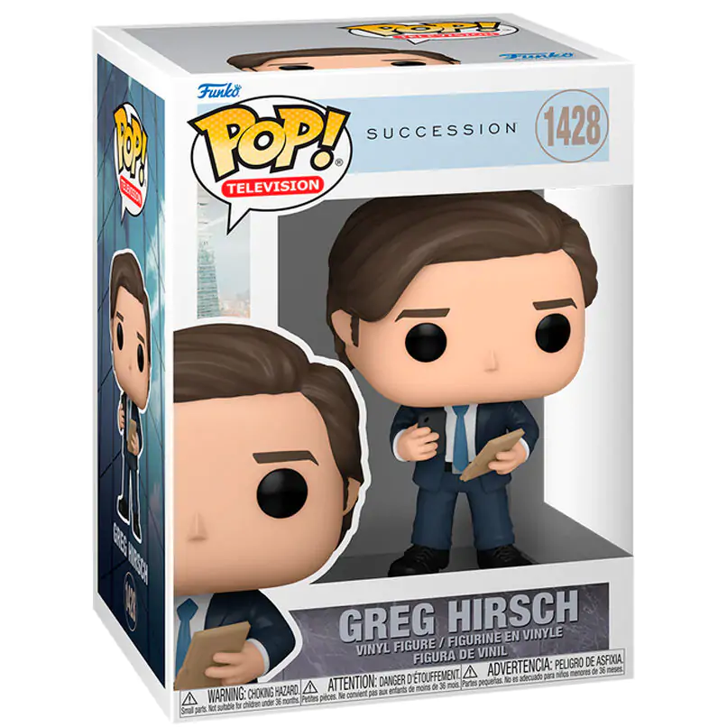 Funko POP figura Succession Greg Hirsch termékfotó