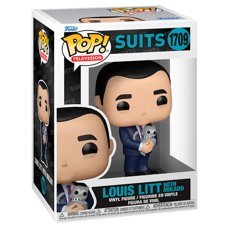 Funko POP figura Suits Louis Litt with Mikado termékfotó