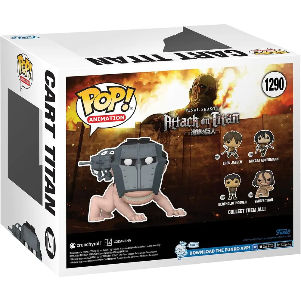 POP Figur Super Attack On Titan Cart Titan Exclusive termékfotó