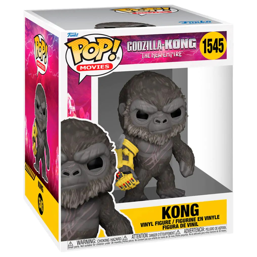 Godzilla vs Kong 2 Oversized POP! Vinyl Figura Kong 15 cm termékfotó