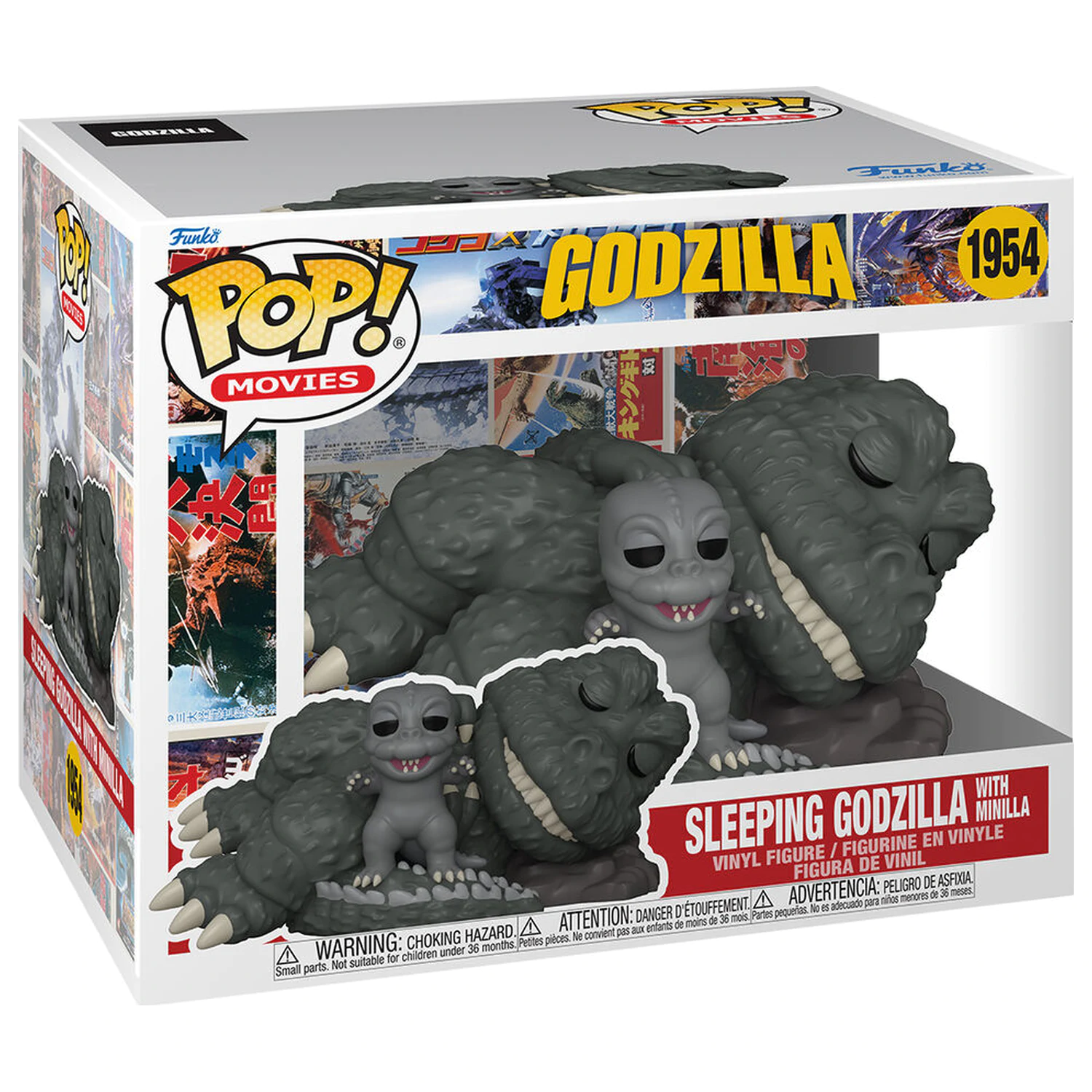 Funko POP figura Super Godzilla Sleeping Godzilla with Minilla termékfotó