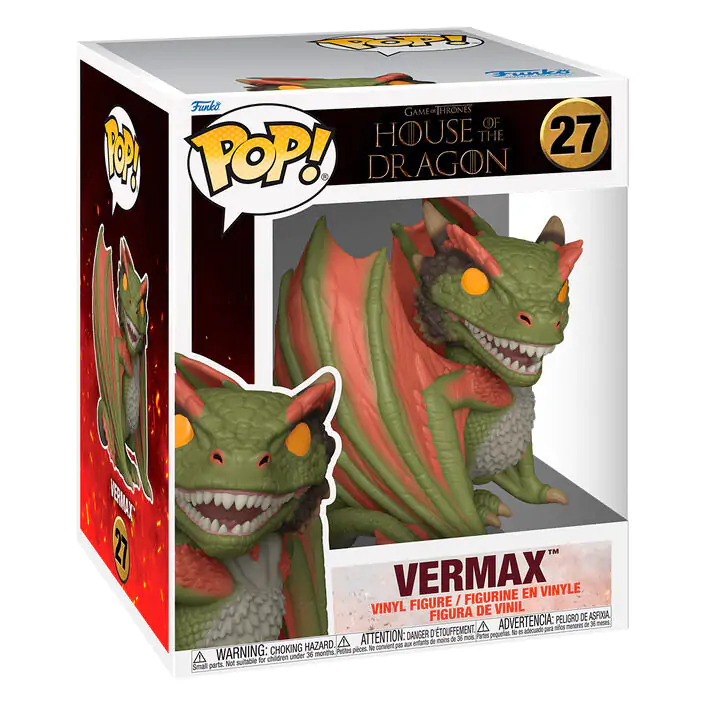 Funko POP figura Super House of the Dragon Vermax 13cm termékfotó