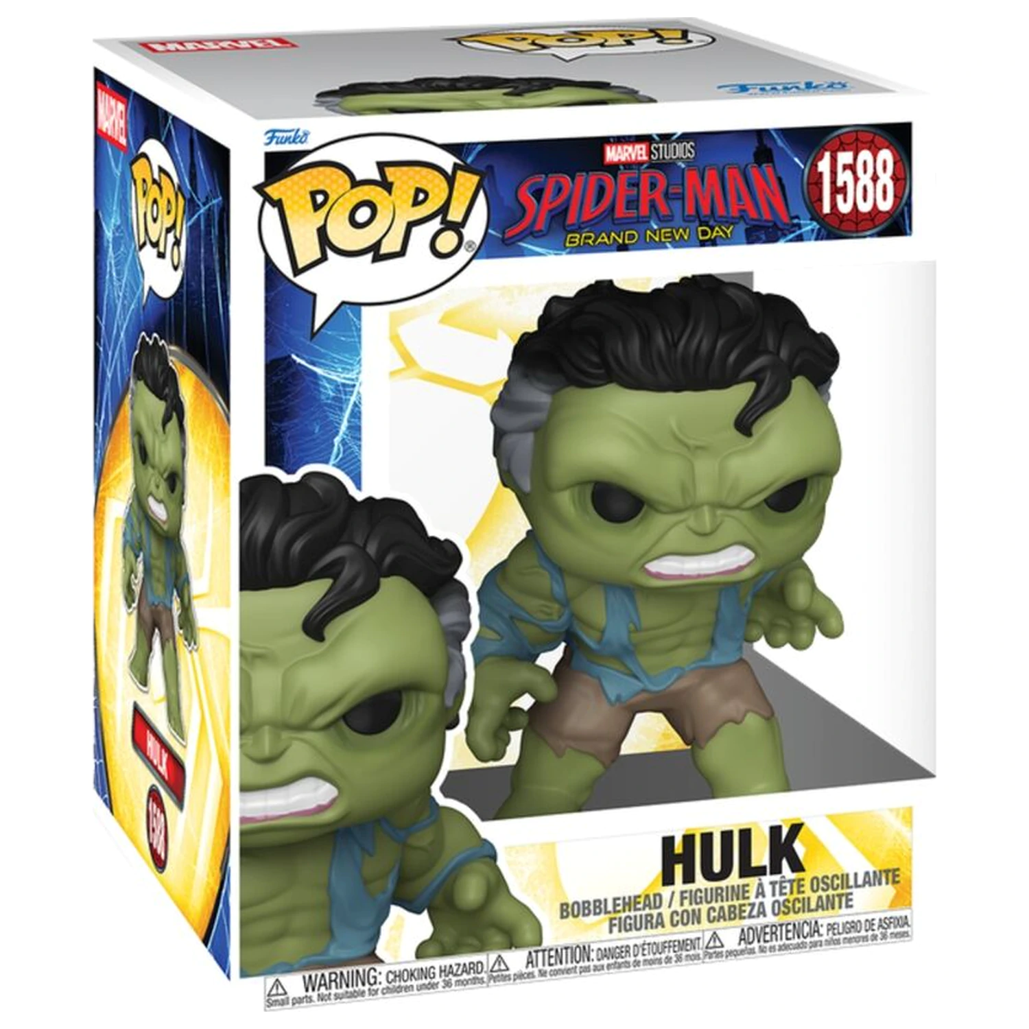 Funko POP figura Super Marvel Spider-Man Brand New Day Hulk termékfotó